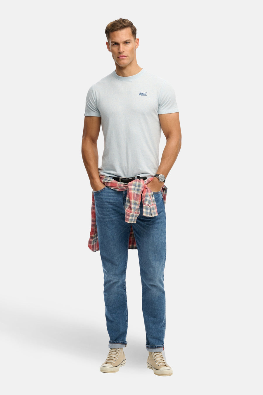 T-shirt à manches courtes - bleu