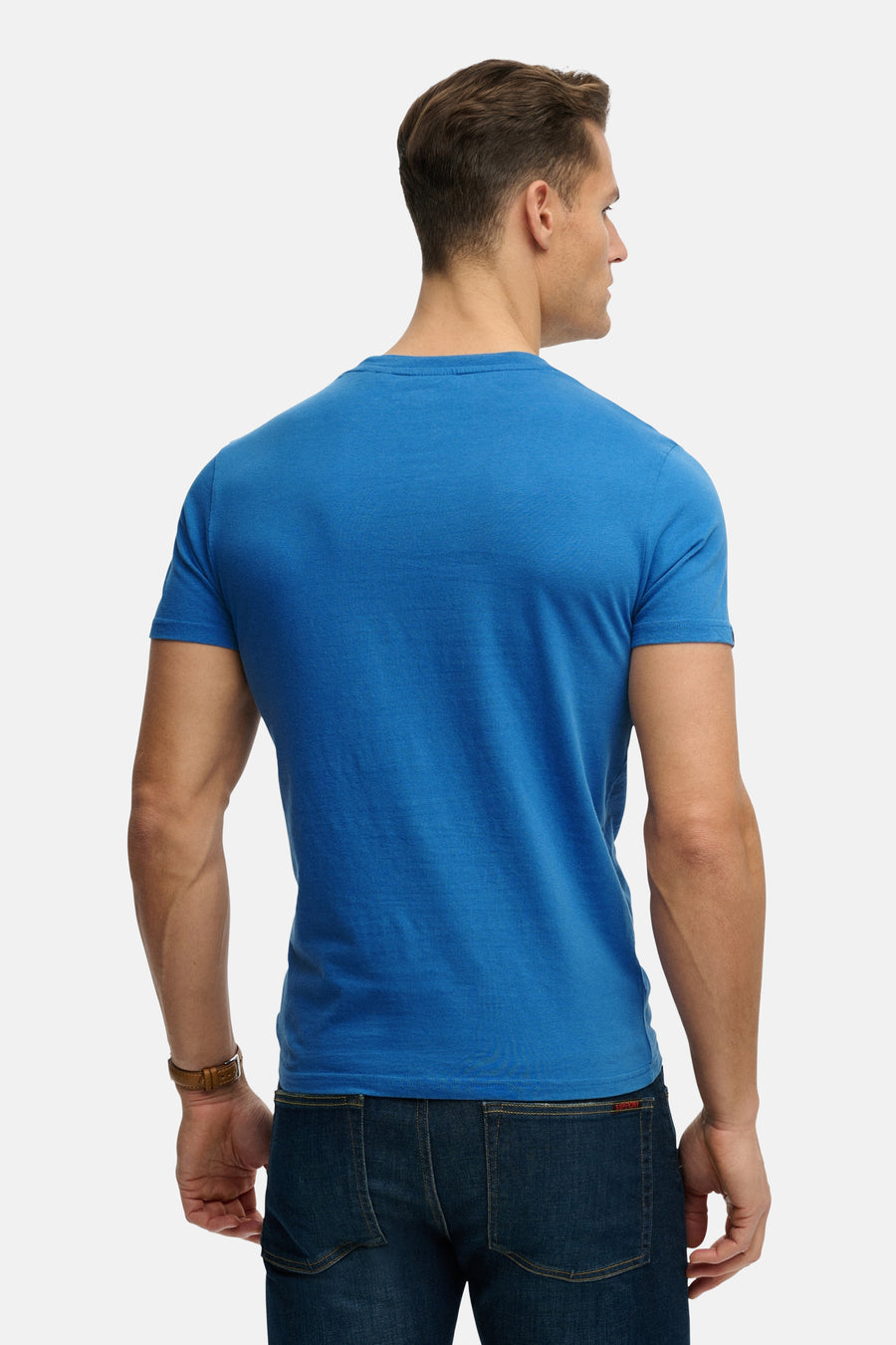 T-shirt à manches courtes - bleu