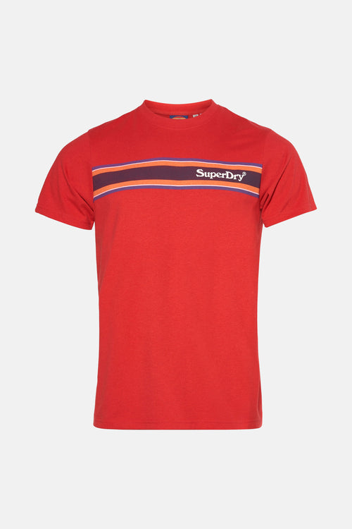 T-shirt (manches courtes) Rouge - SUPERDRY