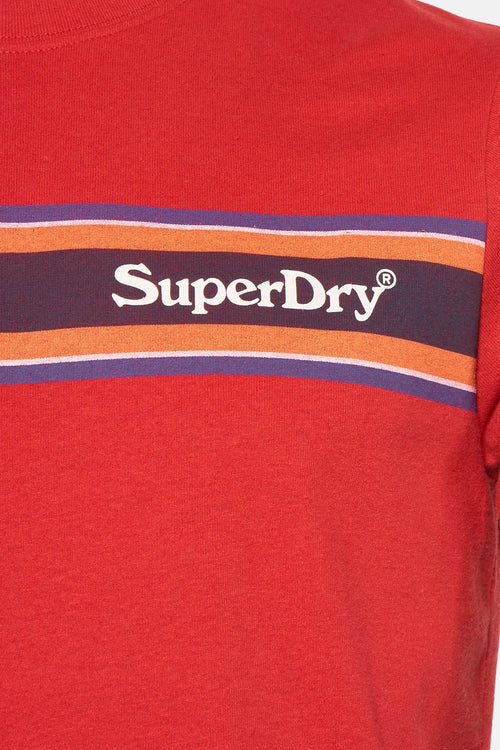 T-shirt (manches courtes) Rouge - SUPERDRY