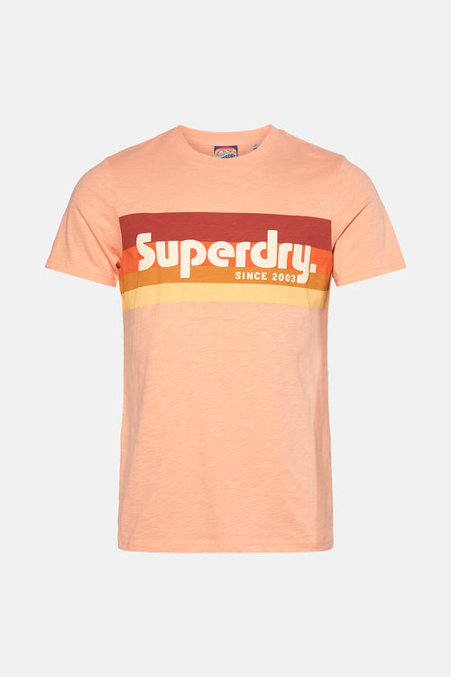 T-shirt (korte mouwen) Roze - SUPERDRY