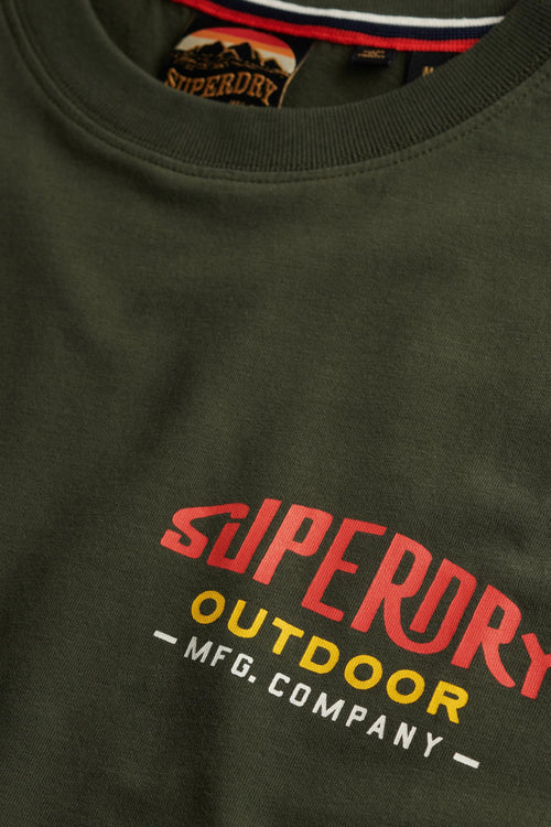 T-shirt à manches courtes - olive