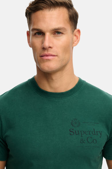 T-shirt (manches courtes) vert - SUPERDRY