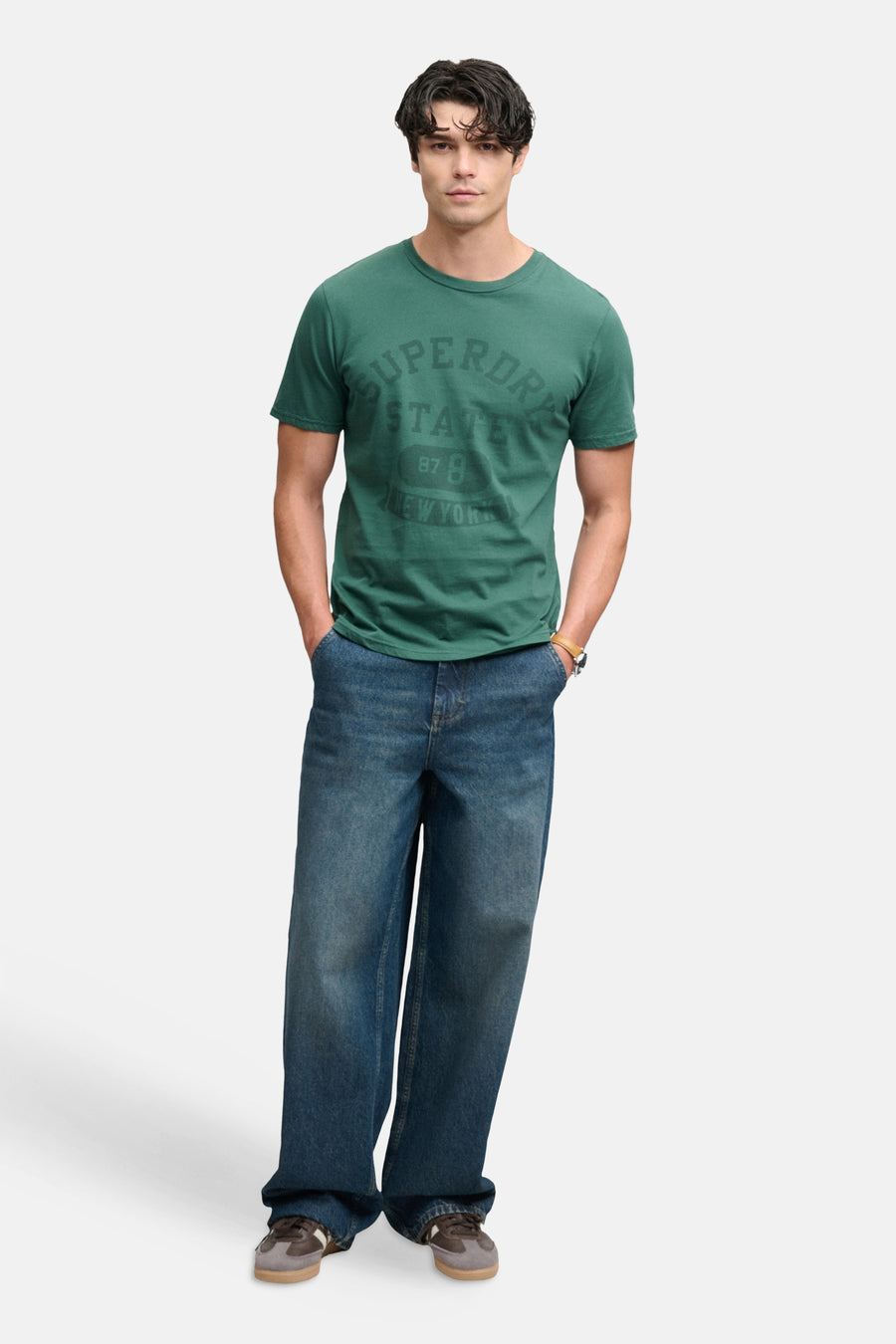 T-shirt (korte mouwen) green - SUPERDRY
