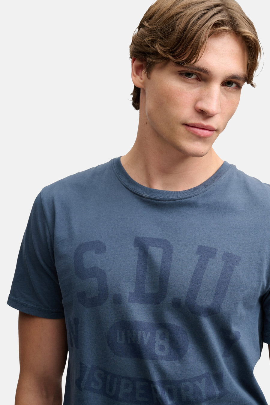 T-shirt (korte mouwen) blauw - SUPERDRY