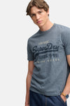 T-shirt (manches courtes) bleu - SUPERDRY