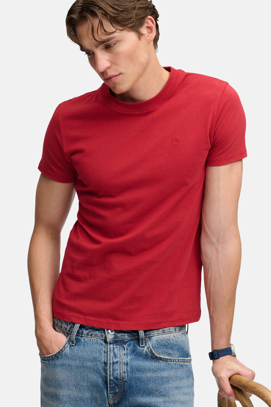 T-shirt (manches courtes) rouge - SUPERDRY