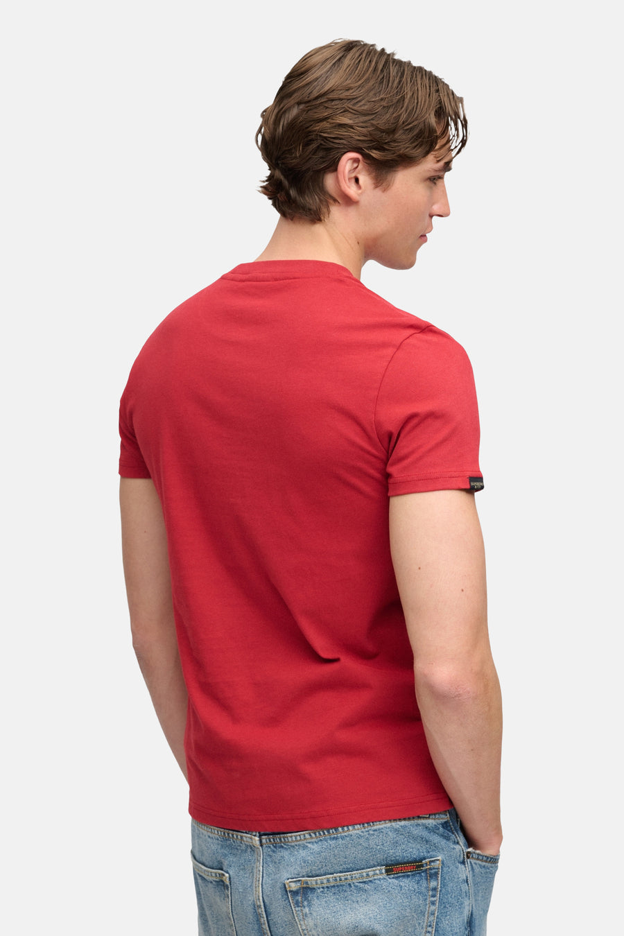 T-shirt (manches courtes) rouge - SUPERDRY