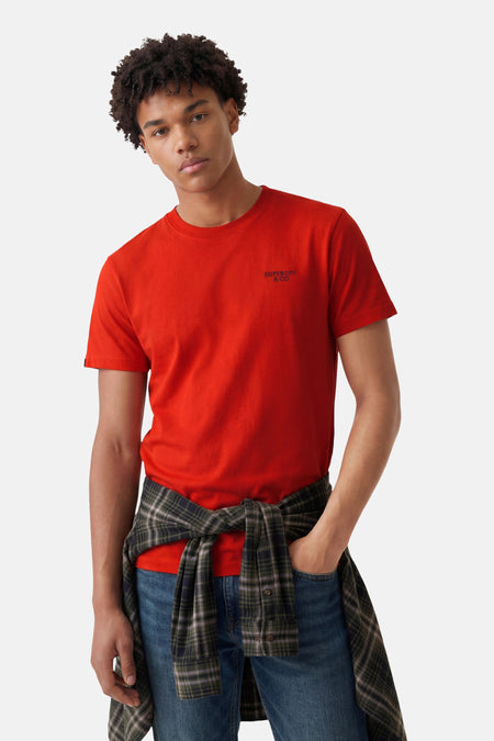 T-shirt met korte mouwen - rood