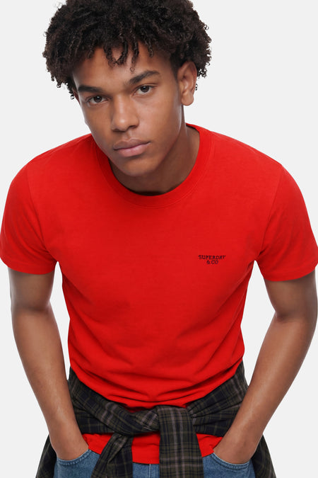 T-shirt met korte mouwen - rood
