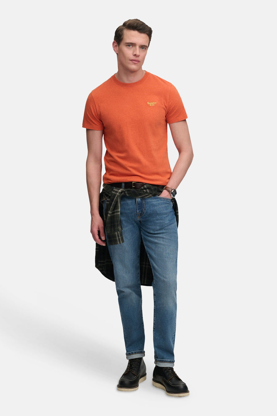 T-shirt à manches courtes - Orange