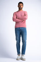 Pull col rond Rouge - Petrol Industries®