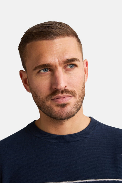Men Knitwear Round Neck Basic