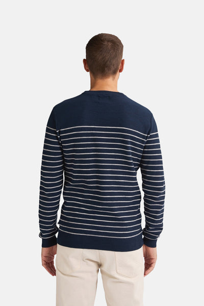 Trui met ronde hals Blauw - Petrol Industries®