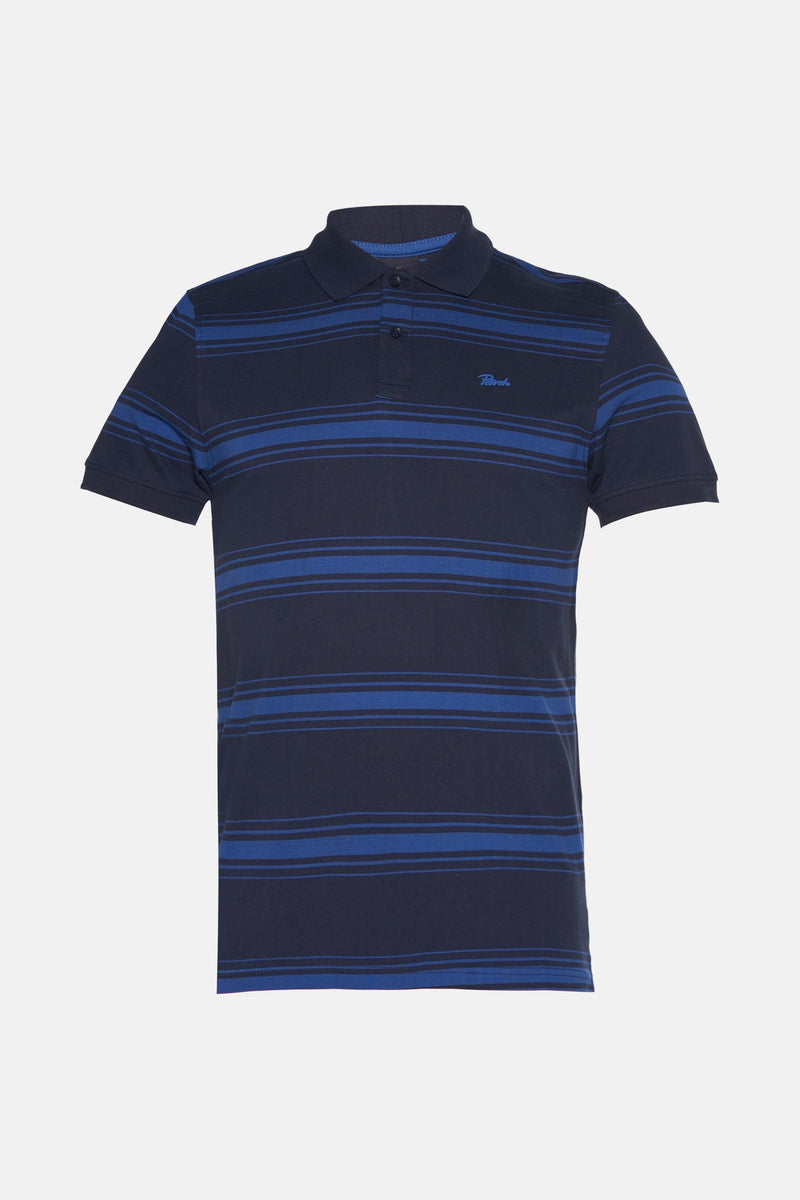 Heren tops polo korte mouw Bleu - Petrol Industries®