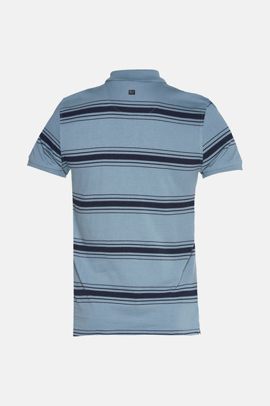 Heren tops polo korte mouw Bleu - Petrol Industries®