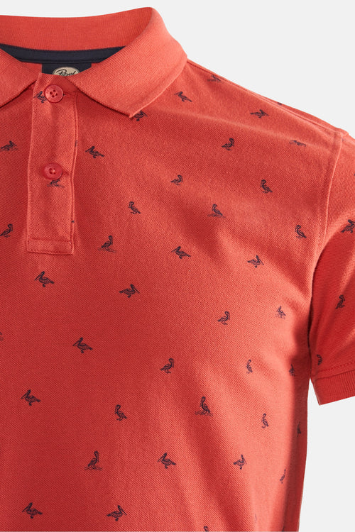 Heren tops polo korte mouw Rouge - Petrol Industries®