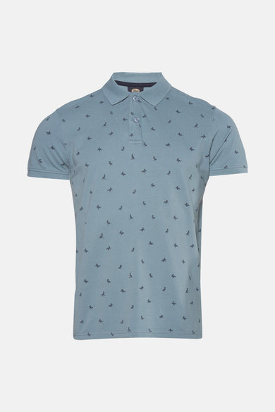 Heren tops polo korte mouw Bleu - Petrol Industries®