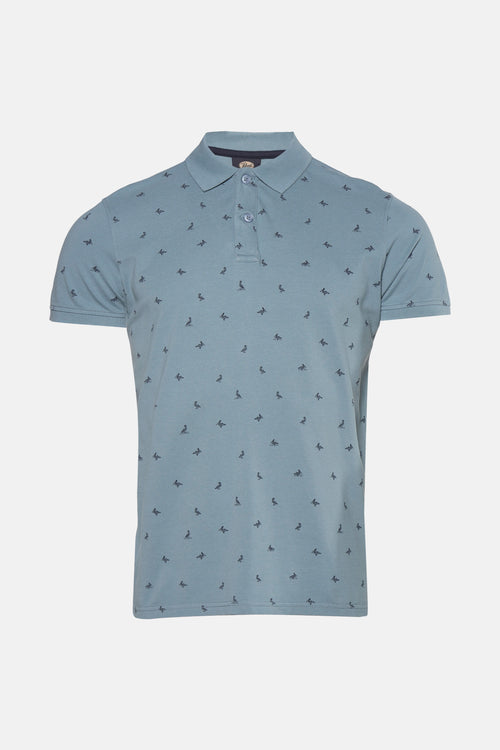 Polo Blauw - Petrol Industries®