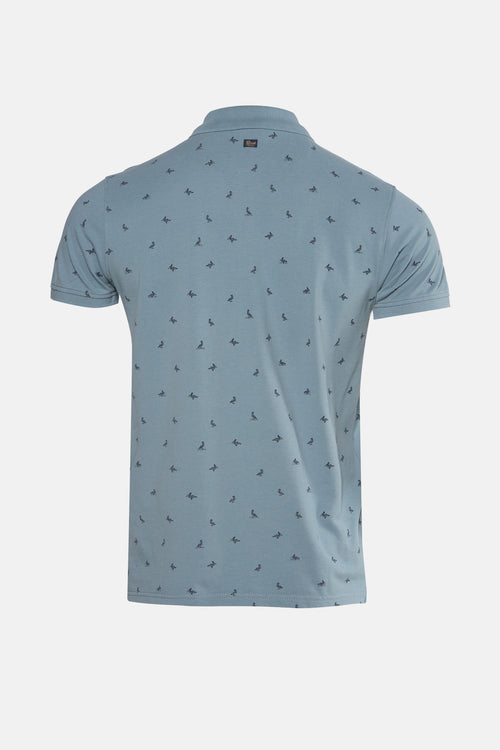 Heren tops polo korte mouw Bleu - Petrol Industries®