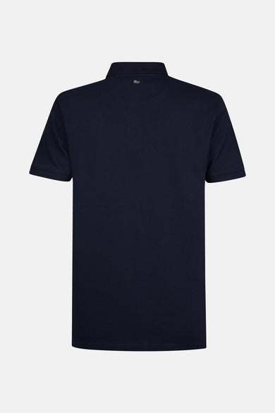 Polo à manches courtes - Bleu foncé