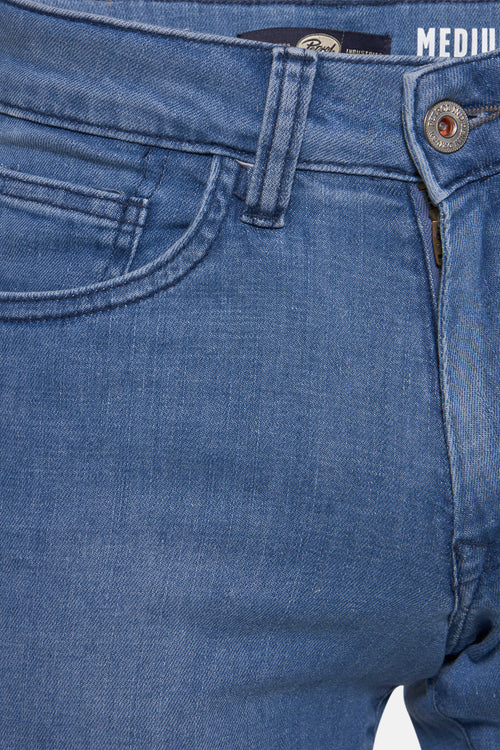 Short denim MID BLUE DENIM - Petrol Industries®