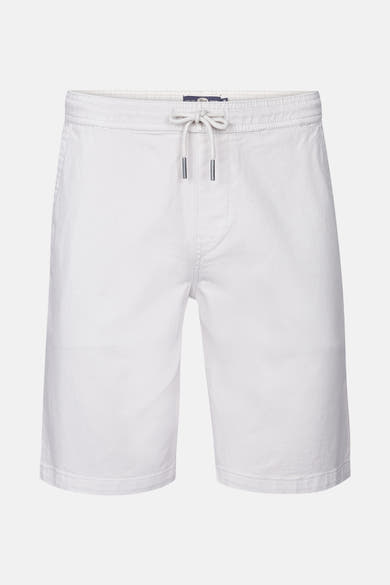 Short beige de Petrol Industries®, avec cordon de serrage et détails argentés.