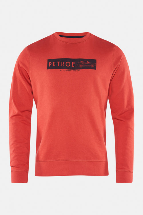 Sweat col rond Rouge - Petrol Industries®