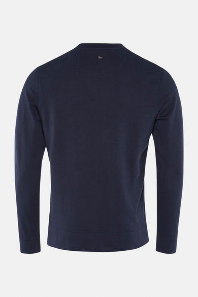Blauwe marinesweat Pet Petrol Industries,,,,, met met met en met met..