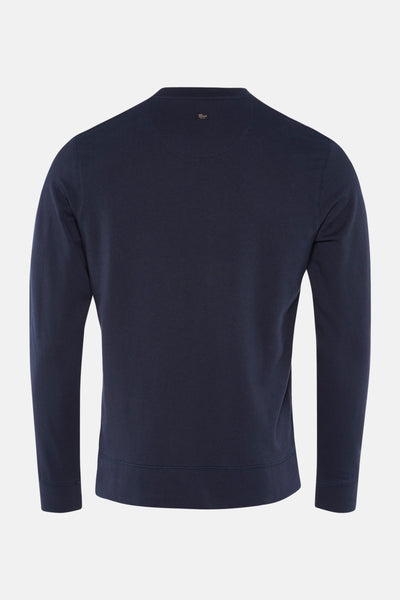 Blauwe marinesweat Pet Petrol Industries,,,,, met met met en met met..