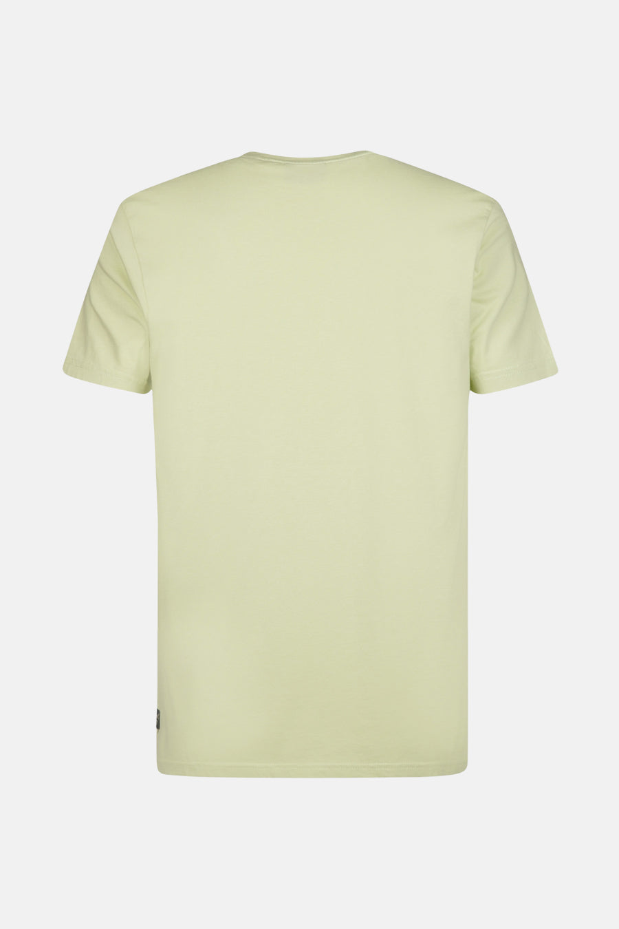 Groen T-shirt met korte mouwen van Petrol Industries, van achteren gezien.