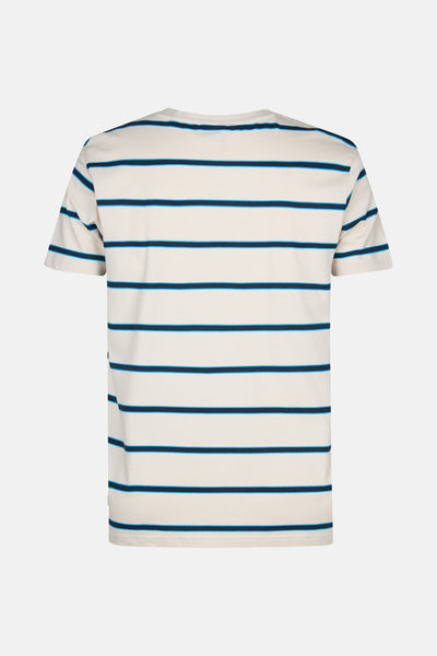 T-shirt met begele enen, Pet Petrol Industries Industries met korte mouwen en ronde hals.