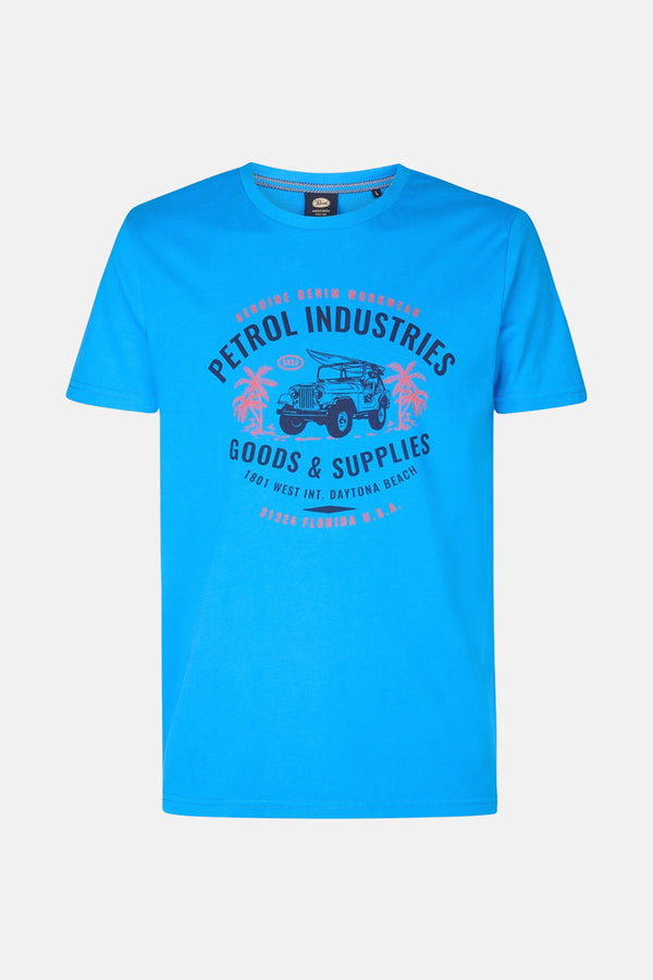 T-shirt (korte mouwen) Blauw - Petrol Industries®