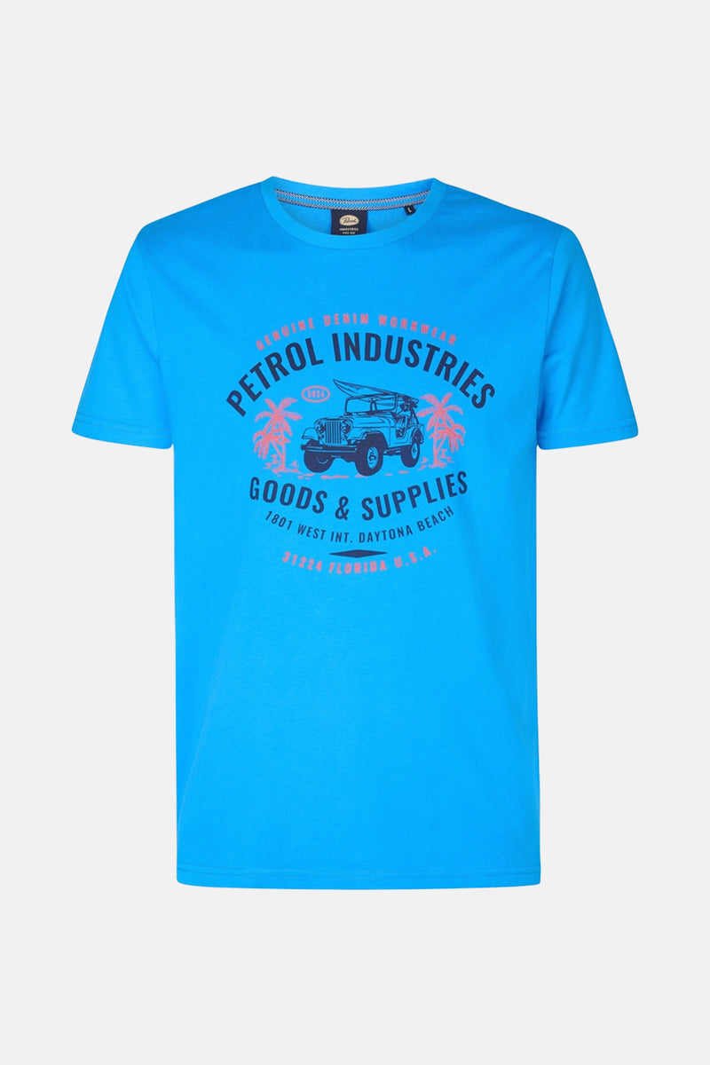 T-shirt (korte mouwen) Blauw - Petrol Industries®