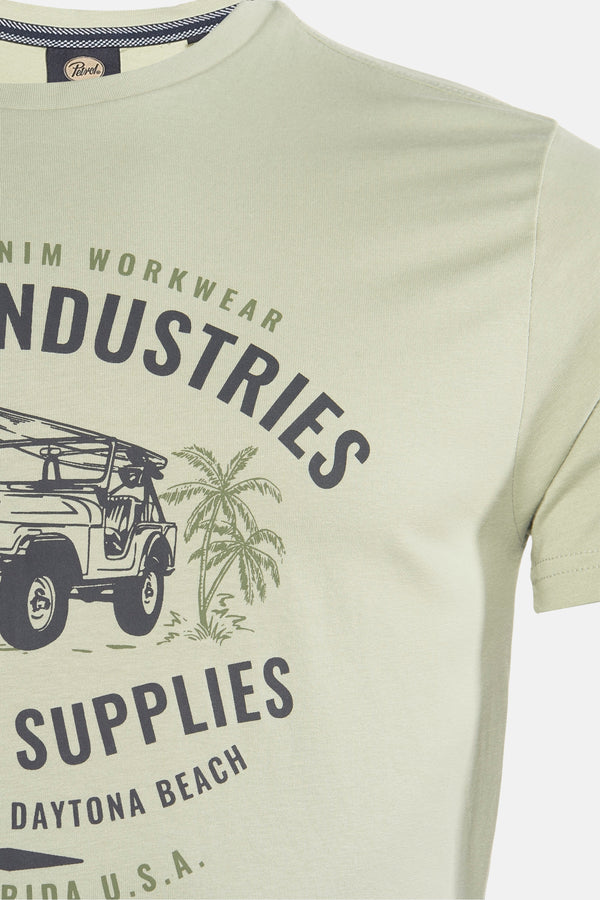 T-shirt (korte mouwen) Groen - Petrol Industries®