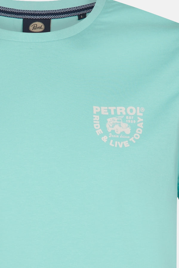 T-shirt (korte mouwen) Blauw - Petrol Industries®