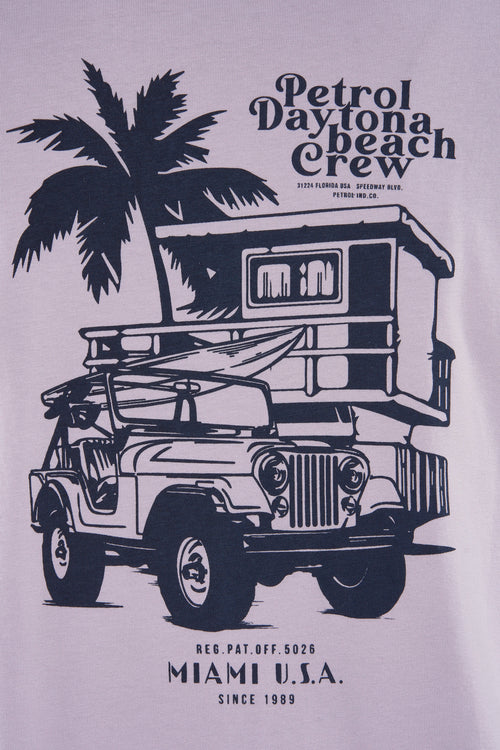 T-shirt (manches courtes) Mauve - Petrol Industries®