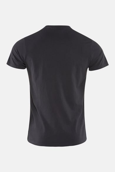 Grijze korte mouw T-shirt van Petrol Industries, eenduidig, gezien van achteren.