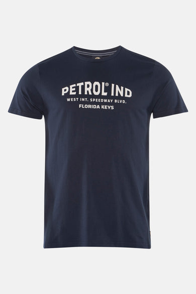 T-shirt met korte mouwen - blauw