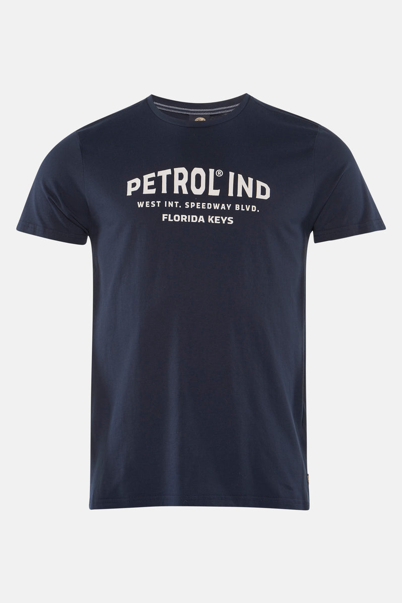 T-shirt met korte mouwen - blauw