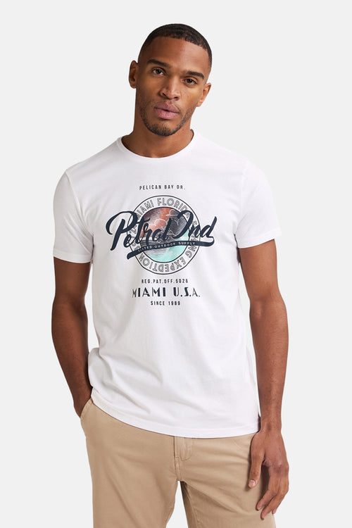 T-shirt (manches courtes) Blanc - Petrol Industries®