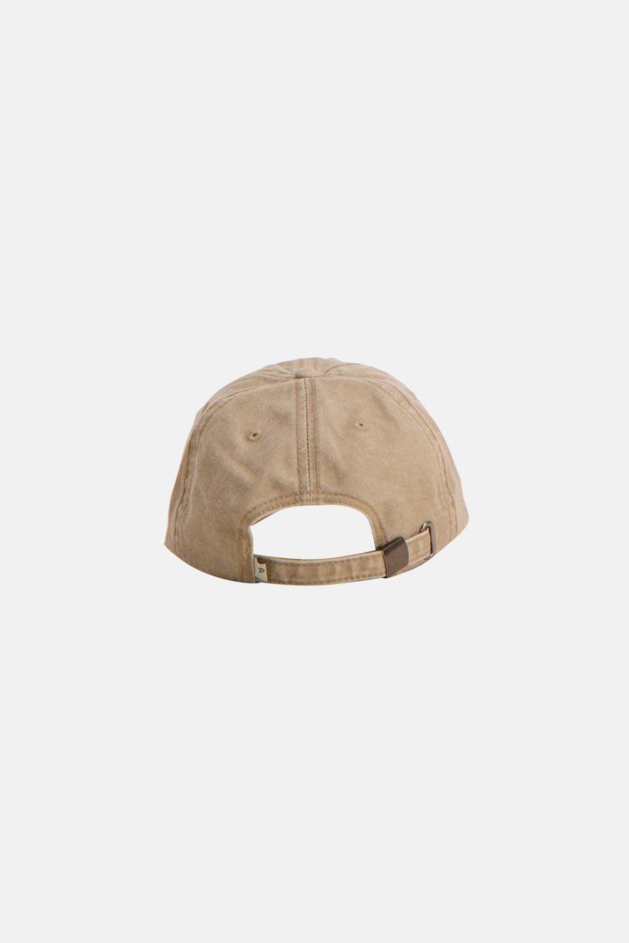 Casquette beige de Petrol Industries®, vue de dos avec boucle de réglage marron.
