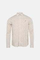 Hemd met lange mouwen - beige