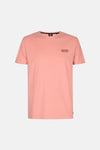 T-shirt à manches courtes rose de Petrol Industries, avec logo carré discret sur la poitrine.