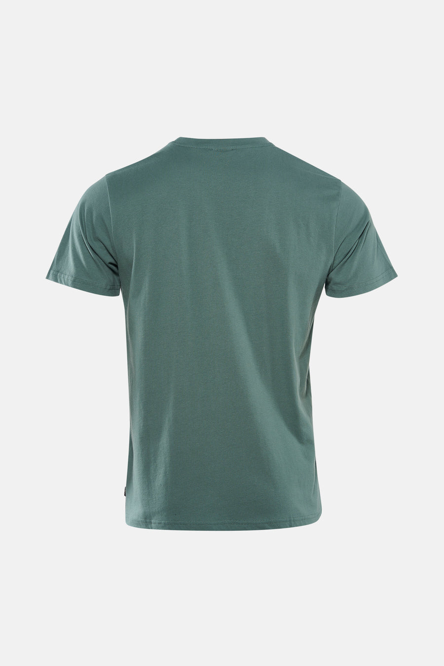 T-shirt à manches courtes vert de Petrol Industries®, vue arrière, couleur unie et texture chinée.
