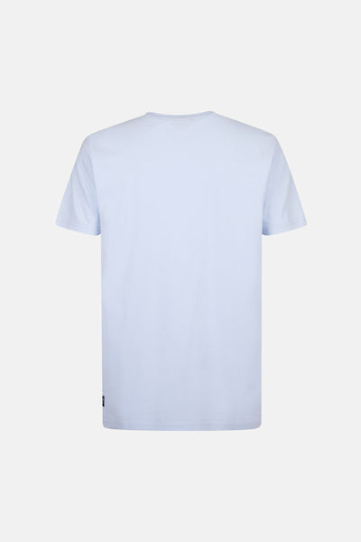 T-shirt à manches courtes bleu de Petrol Industries, vue arrière.