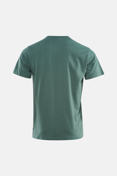 Groen T-shirt met korte mouwen van Petrol Industries®, achterkant.