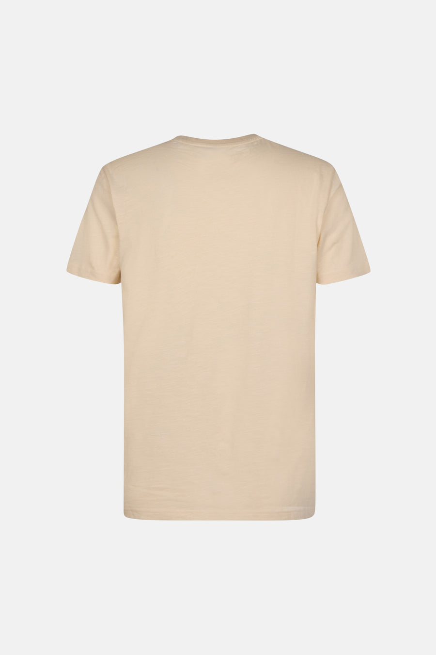 T-shirt à manches courtes écru de Petrol Industries®, vue arrière.