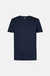 T-shirt à manches courtes bleu de Petrol Industries, avec un petit logo discret sur la poitrine.