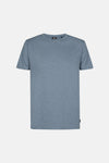 Blauw T-shirt met korte mouwen van Petrol Industries®, effen met een klein discreet logo.
